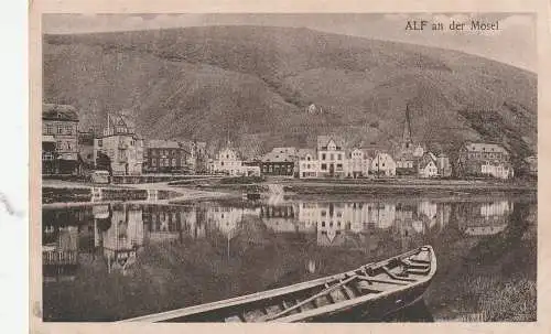 [Ansichtskarte] 5583 ZELL - ALF, Blick über die Mosel. 