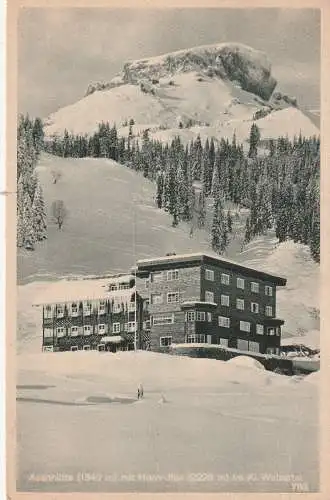 [Ansichtskarte] A 6991 MITTELBERG - RIEZLERN / Kleinwalsertal, Sporthotel Auenhütte. 