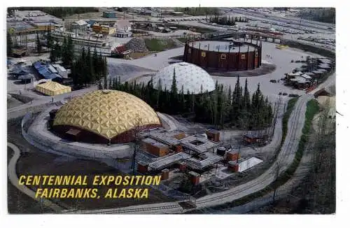 [Ansichtskarte] EXPO- ALASKA 67 Centennial Exposition Fairbanks. 