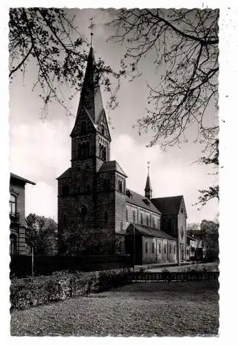 [Ansichtskarte] 3340 WOLFENBÜTTEL, Katholische Kirche, 1956. 