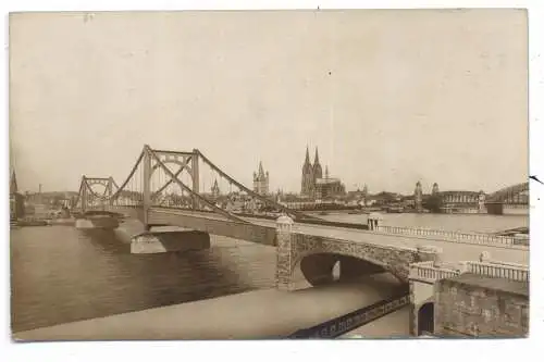 5000 KÖLN - DEUTZ, alte Severinsbrücke, 1919