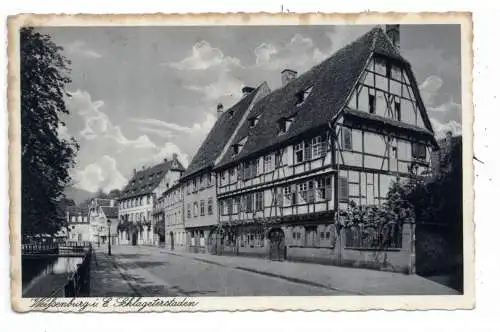 [Ansichtskarte] F 67160 WEISSENBURG / WISSEMBOURG, Schlageterstaden / NS - Zeit. 