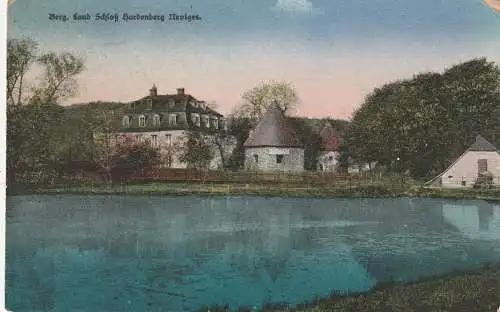 [Ansichtskarte] 5620 VELBERT - NEVIGES, Schloß Hardenberg, 20er Jahre. 
