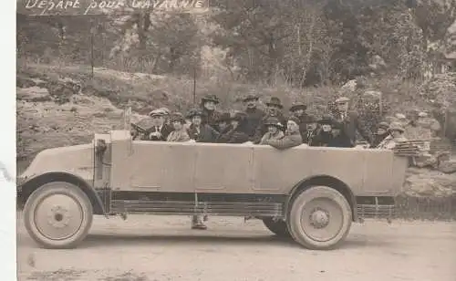 [Ansichtskarte] OMNIBUS - RENAULT, 20er Jahre. 