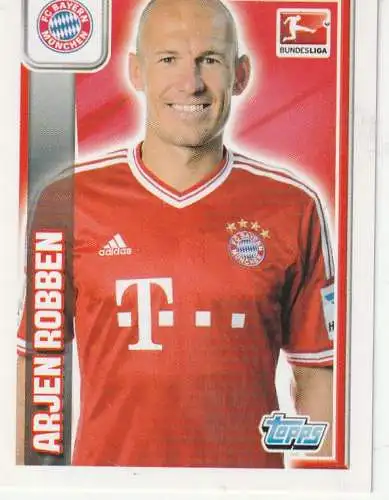 FUSSBALL - BAYERN MÜNCHEN, ARJEN ROBBEN, 2013/14