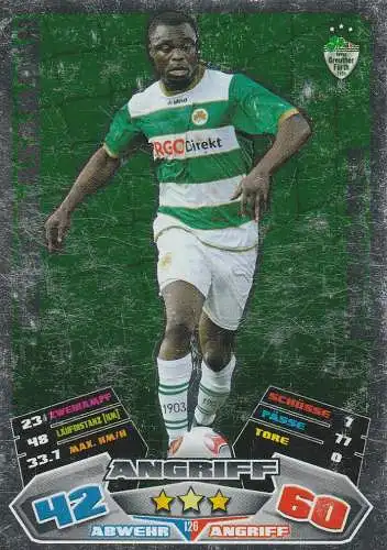 FUSSBALL - GREUTHER FÜRTRH, GERALD ASAMOAH, Match Attax