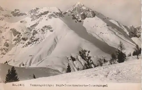[Ansichtskarte] A 5600 ST. JOHANN im Pongau, Napf - Tauernscharte - Tauernkogel. 