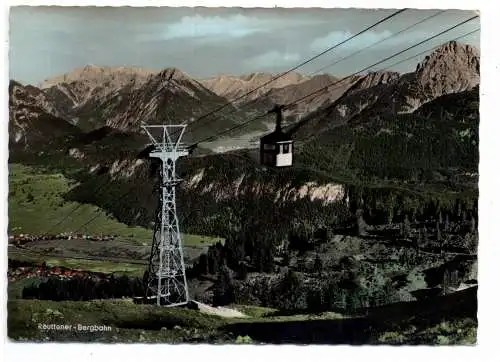 [Ansichtskarte] A 6600 REUTTE, Reuttener Bergbahn, 1964. 