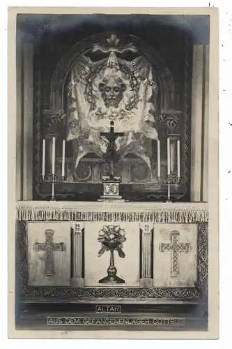 0-7500 COTTBUS, Altar aus dem Gefangenenlager, Verlag Tharan