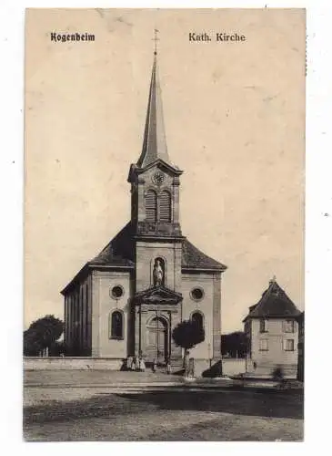 F 67230 KOGENHEIM, Katholische Kirche, 1910