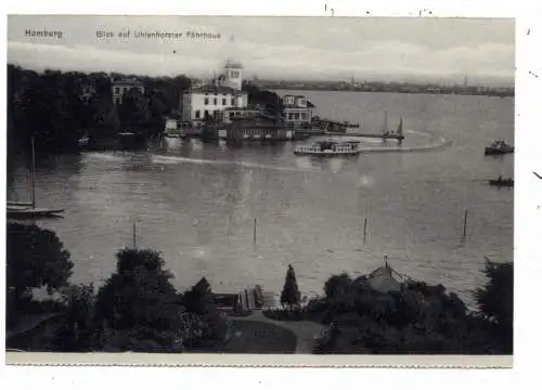 [Ansichtskarte] 2000 HAMBURG - UHLENHORST, Fährhaus, Verlag Junge. 
