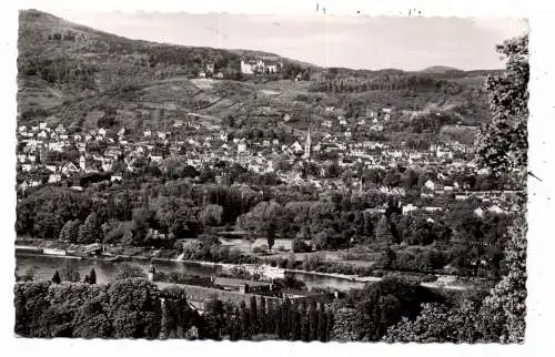 [Ansichtskarte] 5340 BAD HONNEF, Blick über Kloster Nonnenwerth auf Bad Honnef, 1951. 