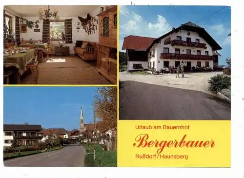 [Ansichtskarte] A 5151 NUSSDORF am Haunsberg, Bergerbauer. 