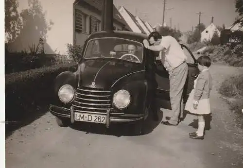 [Ansichtskarte] AUTOMOBIL - AUTO UNION - DKW, Photo 10,3 x 7,6 cm. 