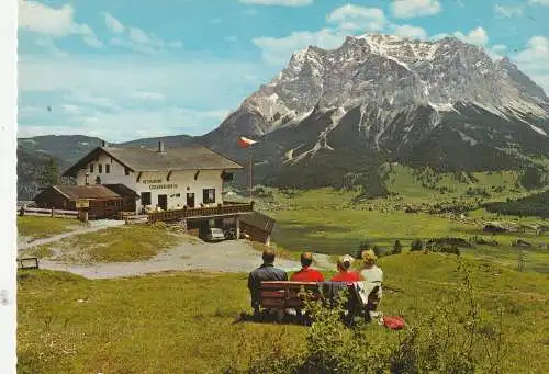 [Ansichtskarte] A 6631 LERMOOS, Restaurant Gschwandtkreuz. 