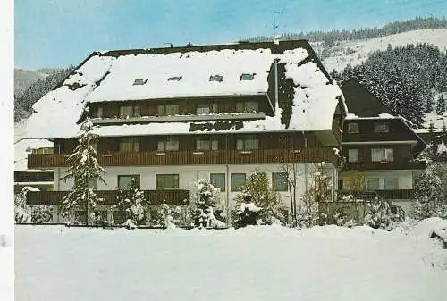 [Ansichtskarte] 7822 ST. BLASIEN - MENZENSCHWAND, Pension Pieper. 