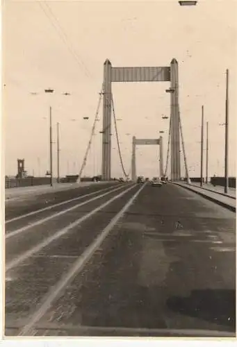 [Ansichtskarte] 5000 KÖLN - RODENKIRCHEN, Autobahnbrücke 1952, Photo 9,3 x 7 cm. 