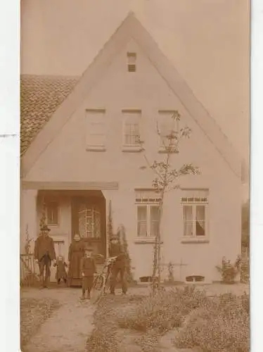 3167 BURGDORF - EHLERSHAUSEN, Einzelhaus, Photo-AK 1915