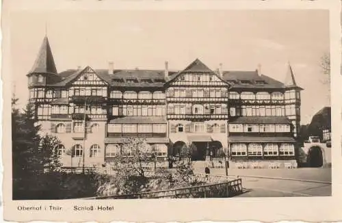 0-6055 OBERHOF, Schloß - Hotel