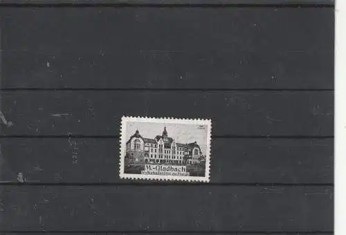 [Ansichtskarte] 4050 MÖNCHENGLADBACH - HARDT, Volksheilstätte, Vignette. 