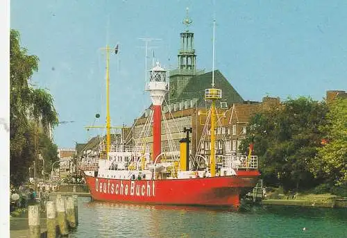 FEUERSCHIFF -  "AMRUMBANK" vor Emden