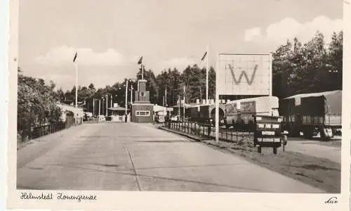 3330 HELMSTEDT, Innerdeutsche Grenze, "You are now entering the Russian Zone"