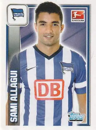 FUSSBALL - HERTHA BSC, SAMI ALLAGUI, 2013/14