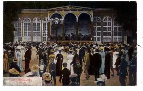 [Ansichtskarte] 0-5400 SONDERSHAUSEN, Konzert in der Lohhalle, 1914. 