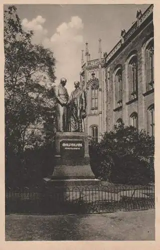 [Ansichtskarte] 5000 KÖLN, KOLPING, Kolping - Denkmal, nach Steinach verschickt. 