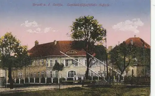 A 2460 BRUCK an der Leitha, Landwirtschaftliche Schule, Verlag Effenberger
