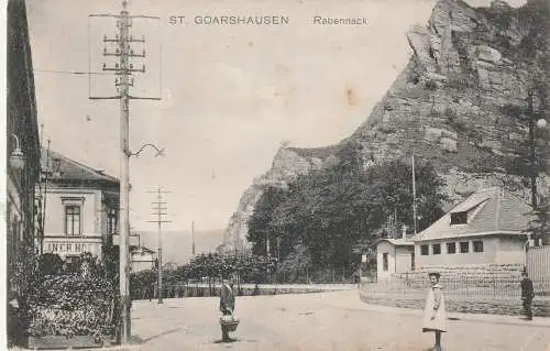 [Ansichtskarte] 5422 ST. GOARSHAUSEN, Rabennack, Kinder, 1919. 
