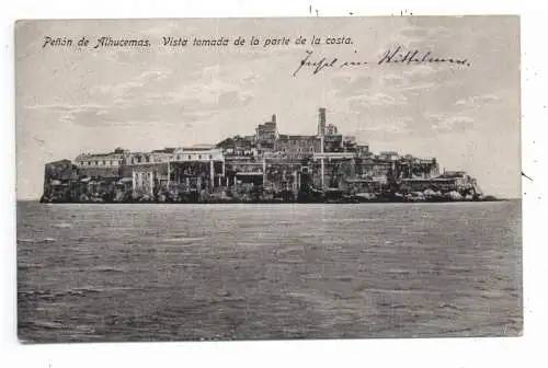 E - PENON DE ALHUCEMAS, Vista tomada