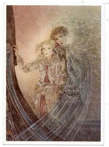 [Ansichtskarte] KÜNSTLER / ARTIST - SULAMITH WÜLFING, "Der Abschied". 