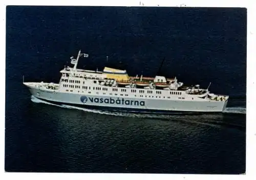 [Ansichtskarte] FÄHREN / FERRIES / TRAVERSIER - "VAASANLAIVAT", VAASA - UMEA, Schiffspost. 