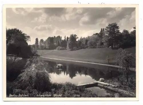 1000 BERLIN - DAHLEM, Im schwarzen Grund