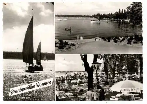 1000 BERLIN - WANNSEE, Strandpavillon, 1969