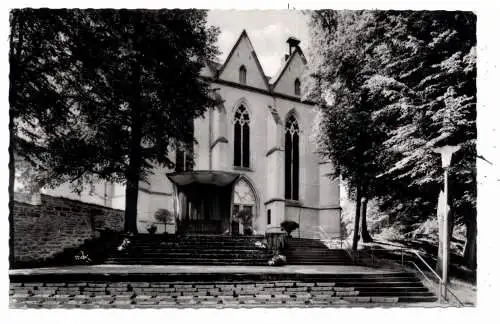 [Ansichtskarte] 4740 OELDE - STROMBERG, Kreuzkirche mit Freilichtbühne. 