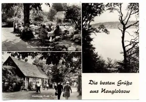 [Ansichtskarte] 0-1431 NEUGLOBSOW, Gruß aus... 1969. 