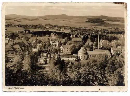 NIEDER - SCHLESIEN - BAD KUDOWA  / KUDOWA ZDROJ, Gesamtansicht, Verlag Adam - Freiburg Schlesien, 1967 verschickt