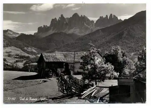[Ansichtskarte] I 39040 VILLNÖSS, Dorfansicht 1965. 