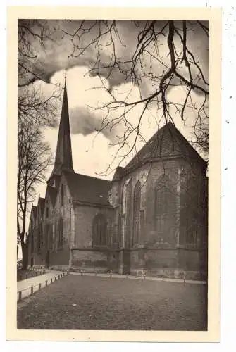 [Ansichtskarte] 3492 BRAKEL, Kath. Pfarrkirche St. Michael, 1952. 