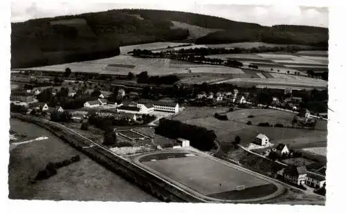 5787 OLSBERG, Fussball - Stadion, Luftaufnahme, 1967