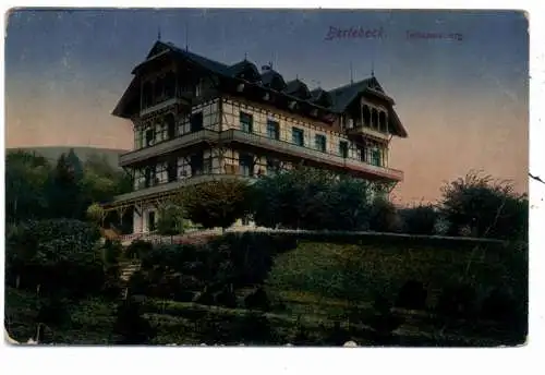 [Ansichtskarte] 4930 DETMOLD - BERLEBECK, Johannaberg, 1917, nach Danzig befördert. 