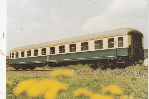 [Ansichtskarte] EISENBAHN / RAILWAY - Reisezugwagen 1. Klasse für Fernreisen, Bj. 1955/63. 