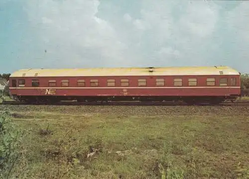 [Ansichtskarte] EISENBAHN / RAILWAY - Schlafwagen, Bj. 1959/73. 
