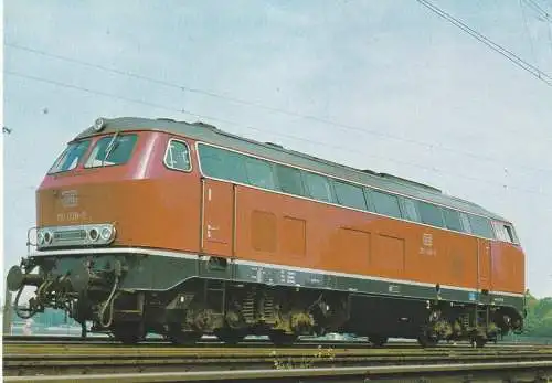[Ansichtskarte] EISENBAHN / RAILWAY - Baureihe 210, Bj. 1970. 