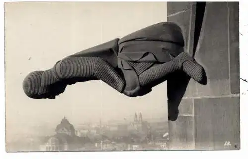 [Ansichtskarte] 7800 FREIBURG, Wasserspeier am Münster, Verlag Röcke. 