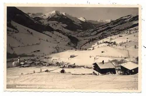 [Ansichtskarte] A 5753 SAALBACH, Zwölferkogel, 1935. 