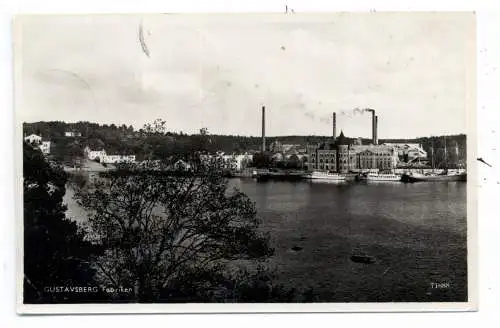 [Ansichtskarte] S 13936 GUSTAVSBERG, Porzellan - Fabriken. 