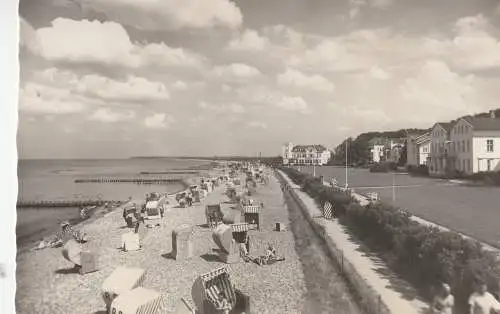 0-2560 BAD DOBERAN - HEILIGENDAMM, Strandpromenade / Strand, Verlag Fotohaus Eggers